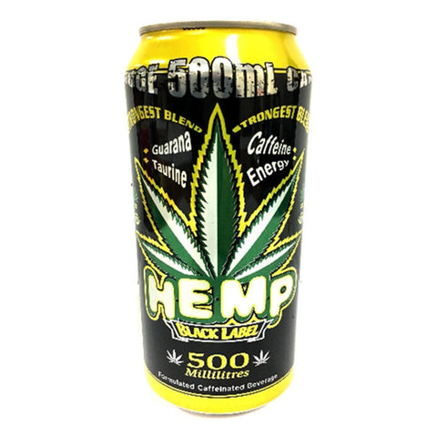 Hemp Black Energy | 500mL (BB 18-05-2026)