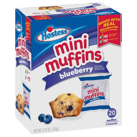 Hostess Blueberry Muffins 20 pack-Hostess-iPantry-australia