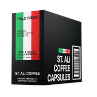 ST. ALi Italo Disco Coffee Capsules Carton 6 x 10 Pack
