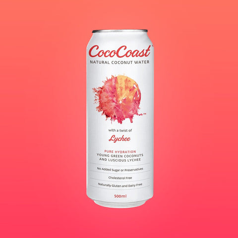 Lychee Coconut Water 500ml (6 Pack) - Coco Coast