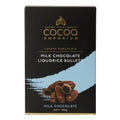 Milk Chocolate Liquorice Bullets 180g-Indulgence-The Cocoa Emporium-iPantry-australia