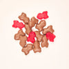Coated Milk Raspberry Frogs | 200g