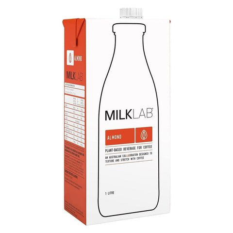 MILKLAB Almond Milk 2 Boxes | 8 x 1L