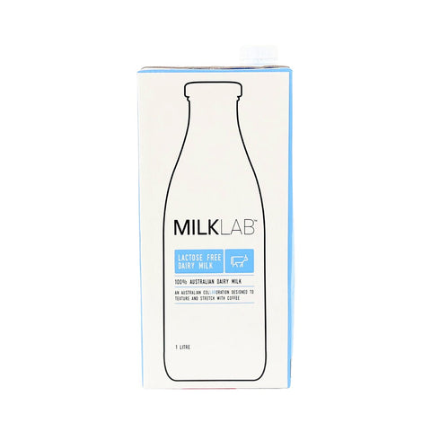 MILKLAB Lactose Free Milk 12x1Lt (Box) - MILKLAB