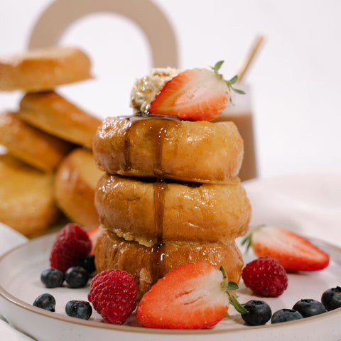 Mini French Toast - Served with Icing Sugar & Maple Syrup-CATERING IN MELBOURNE-FIG-iPantry-australia