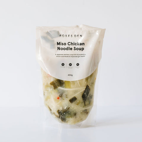 Miso Chicken Noodle Soup 450g- (EXP - 27/06/2024)-Restaurants/Meal Kits-Foxes Den-iPantry-australia