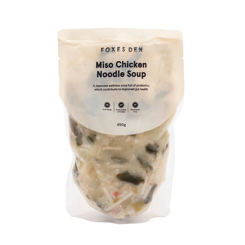 Miso Chicken Noodle Soup 450g - Foxes Den