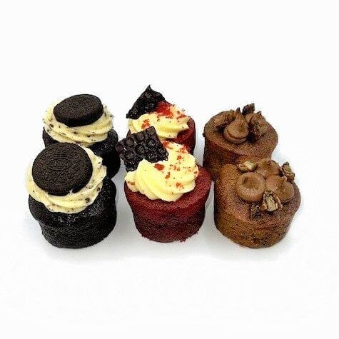 Mixed Cakes 6Pk (Cookies & Cream, Sticky Date, Red Velvet)-Indulgence-FIG-iPantry-australia