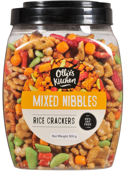 Mixed Nibbles Value Jar 500g - Ollie's Kitchen