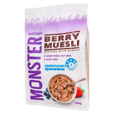 Monster Health Food Co. Muesli Berry | 600g
