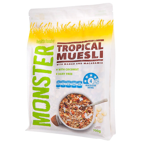 Monster Health Food Co. Muesli Tropical | 700g