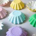 Pastel Mix Bloom Baking Cups In Pvc Box - 25 Pack-PAPYRUS-iPantry-australia