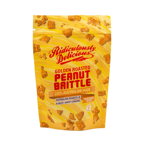 Peanut Brittle 180g - Ridiculously Delicious Peanut Butter