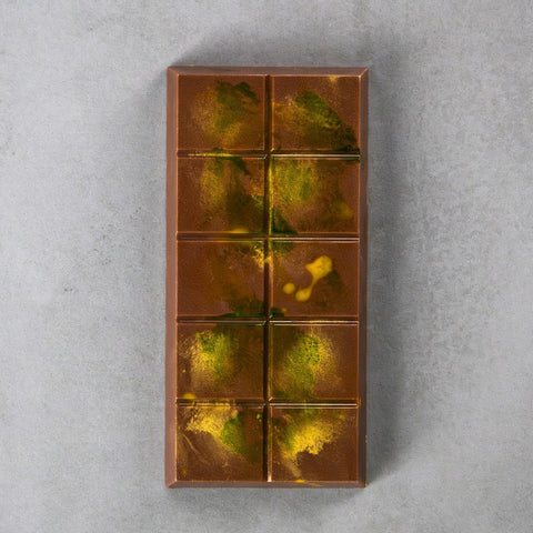 Choced Pistachio Kunafa Chocolate Block