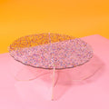 Plateau Gateau 3-Piece Cake Stand (Glitter / Clear)-Cake & Candle-iPantry-australia