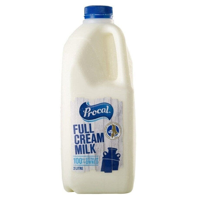 Procal Full Cream Milk 2L – Bulk Eats Warehouse