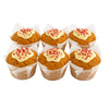 FIG Raspberry & White Chocolate Muffin Large 6 Pack