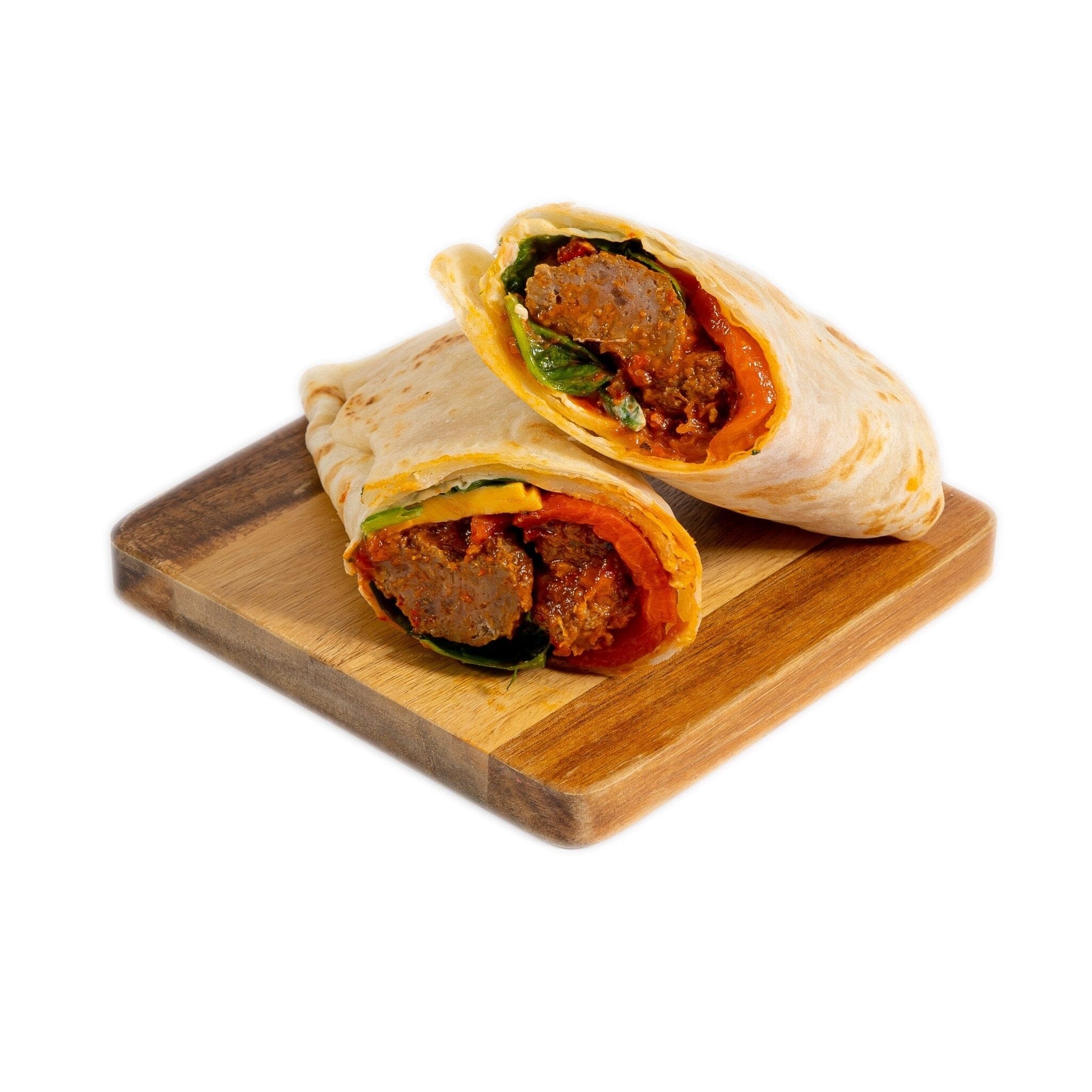Romesco Meatball Roti Wrap - 4 Pack – Bulk Eats Warehouse