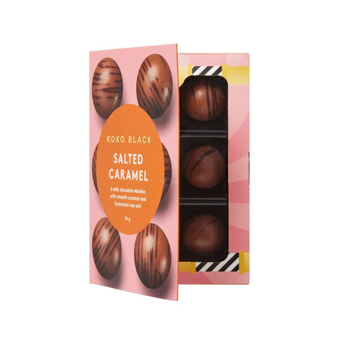 Salted Caramel Marbles 54g-Indulgence-Koko Black-iPantry-australia