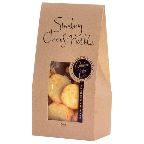 Smokey Cheese Nibbles Tents 50g-Ogilvie and Co Fine Food-iPantry-australia
