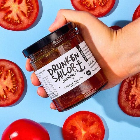Smokey Tomato Relish 260g-Pantry-Drunken Sailor Canning Co-iPantry-australia