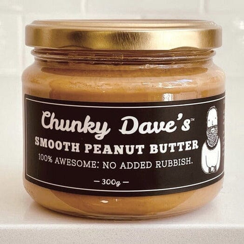 Smooth Peanut Butter 300g-Chunky Dave's-iPantry-australia
