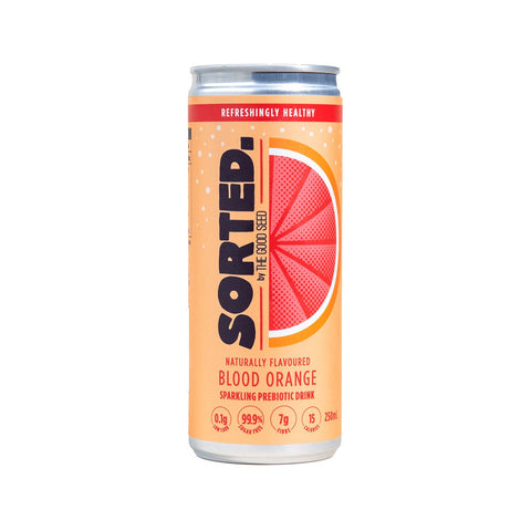 Sorted Prebiotic Sparkling - Blood Orange | 250mL