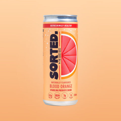 Sorted Prebiotic Sparkling - Blood Orange | 250mL