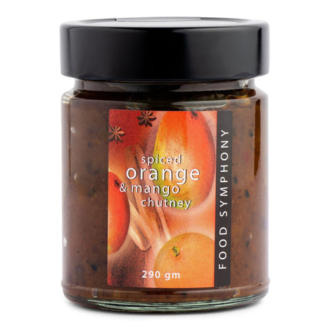 Spiced Orange and Mango Chutney 290g-Pantry-Food Symphony-iPantry-australia