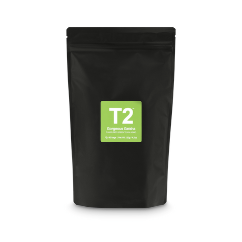T2 Gorgeous Geisha Tea Bag Refill 60 Pack | 120g