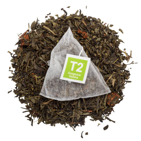 T2 Gorgeous Geisha Tea Bag Tin 60 Pack | 120g