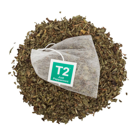 T2 Just Peppermint Tea Bag Refill 60 Pack | 120g