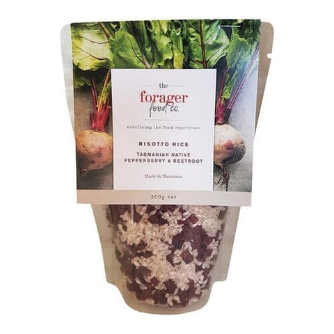 Tasmanian Beetroot & Pepperberry Risotto 300g-The Forager Food Co.-iPantry-australia