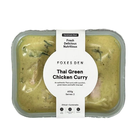 Thai Green Chicken Curry For 2 500g - (exp. 30/04/2024)-Restaurants/Meal Kits-Foxes Den-iPantry-australia