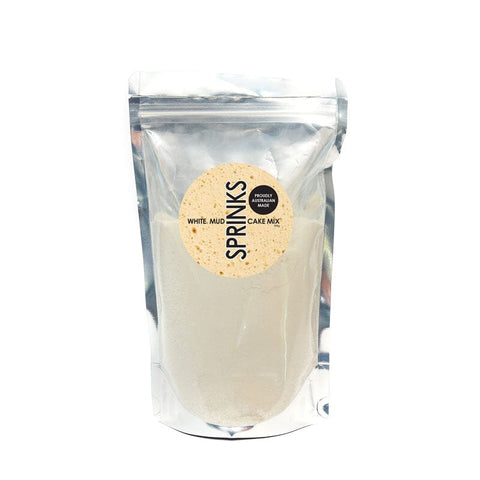 White Chocolate Mud Cake Mix (500g)-Sprinks-iPantry-australia