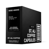 ST. ALi Wide Awake Blend Coffee Capsules Carton 6 x 10 Pack