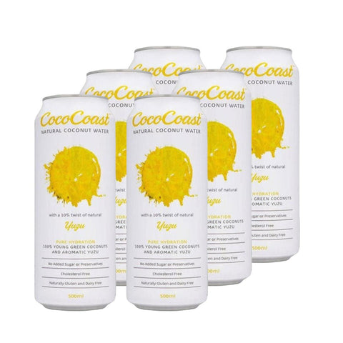 Yuzu Coconut Water 500ml (6 Pack) - Coco Coast